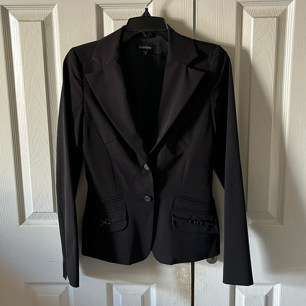 Pre-Owned | Bebe Black Blazer Jacket | Size 6